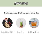 <strong> SuddenRush Guarana </strong><br>The Refill, X-Strong <br>Himbeer<br> (100, 250 oder 500 Ampullen á 11 ml) - SuddenRush Shop - The Natural Energy Shot